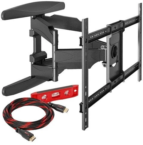 ONKRON M10-B Pasukamas ir pakreipiamas laikiklis televizoriams 42‘-120’, maks. 100 kg, juodas