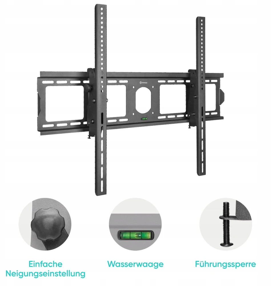 Laikiklis TV SET ACC WALL MOUNT/55-100"/Juodas UT4-B ONKRON