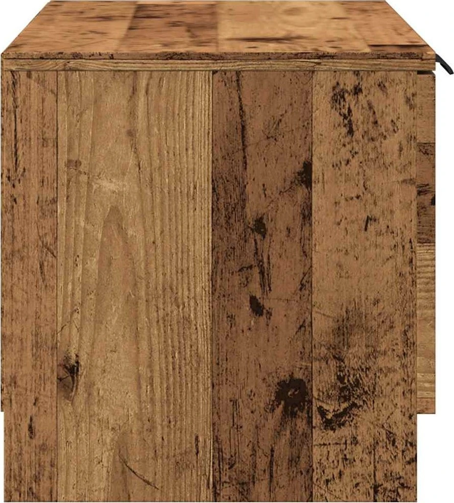 TV staliukas televizoriaus spintelė Old Wood 80x35x36,5 cm Engineered Wood