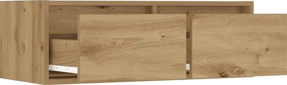 TV staliukas Televizoriaus spintelė su LED, artisano, 75x35,5x25 cm