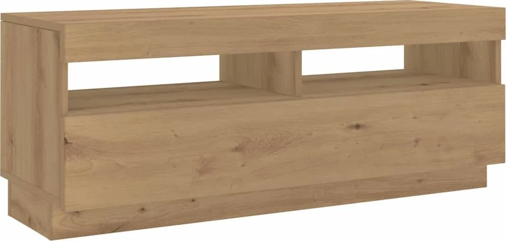 TV staliukas televizoriaus spintelė su LED lemputėmis Artisan ąžuolas