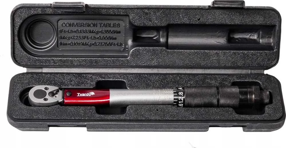 Tvardy Kietosios dinamometrinis raktas 1/4'' 5-25 Nm Profesionalus (25)