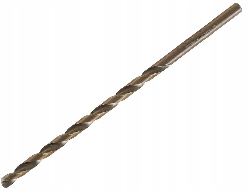 Tvardy grąžtas Gold grąžtas metalui, ilgas, 10,0 x 265 mm HSS DIN1869 (25/100)