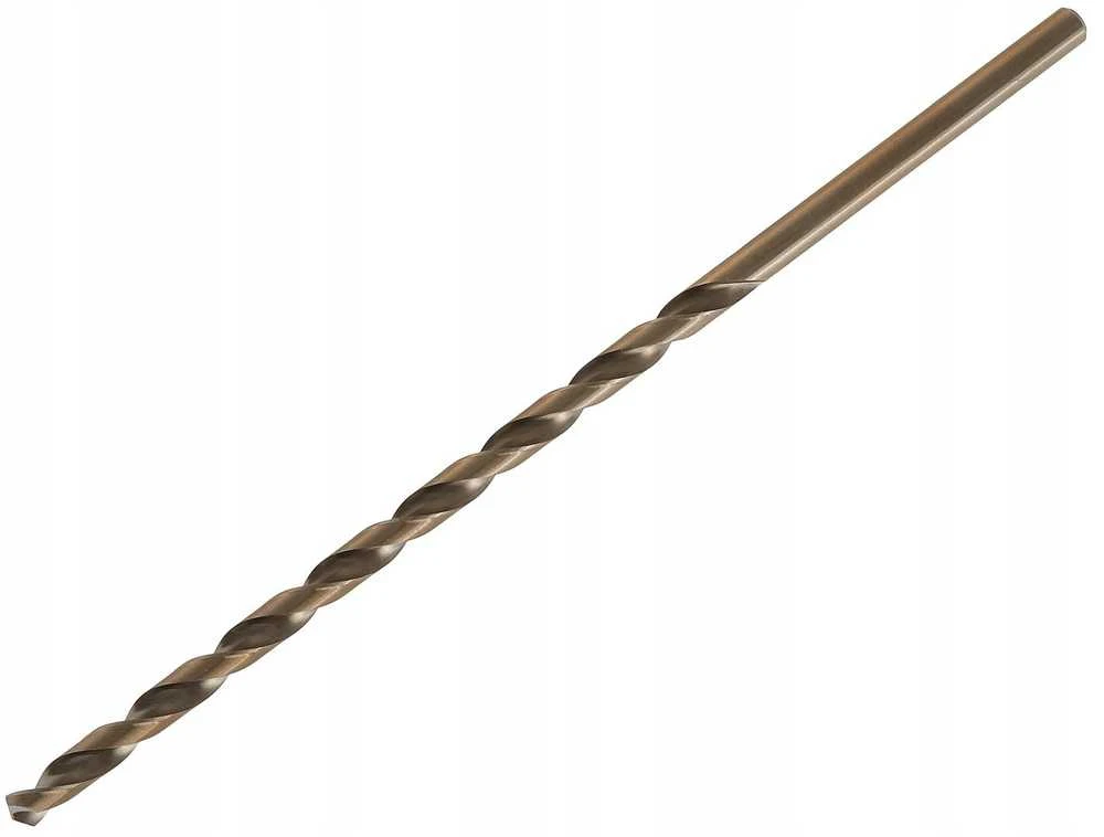 Tvardy grąžtas Gold grąžtas metalui, ilgas 12,0 x 375 mm HSS DIN1869 (25/50/100)