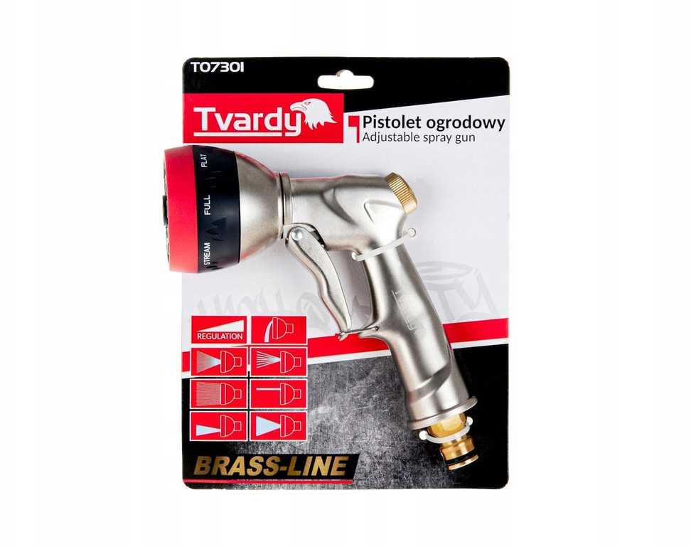 Tvardy Sodo purkštuvas 8 funkcijų BRASS-LINE (10)