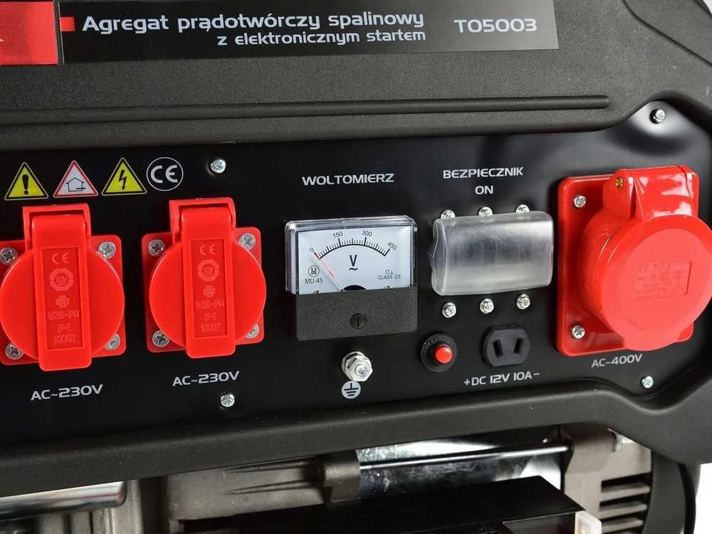 Agregat Tvardy #Agregat spalinowy prądotwórczy su elektronicznym startem 15KM 6,6KW (1) benzininis