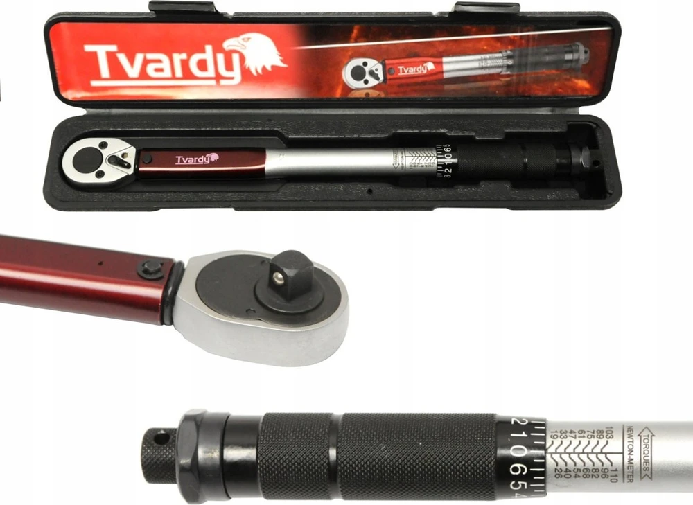 Tvardy Dinamometrinis raktas 3/8'' 19-110Nm Profesionalus (12)