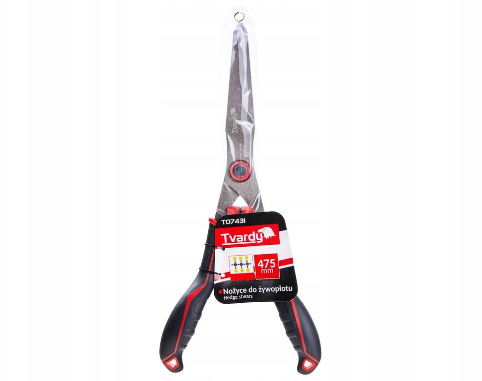 Tvardy Gyvatvorės žirklės su banguotu ašmenimis 475mm PTFE (12)