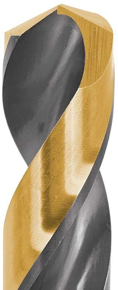 Grąžtas Wiertło Tvardy Juodai-auksinė do metalu HSS 8.00mm (5/50/500) (5901477179563)