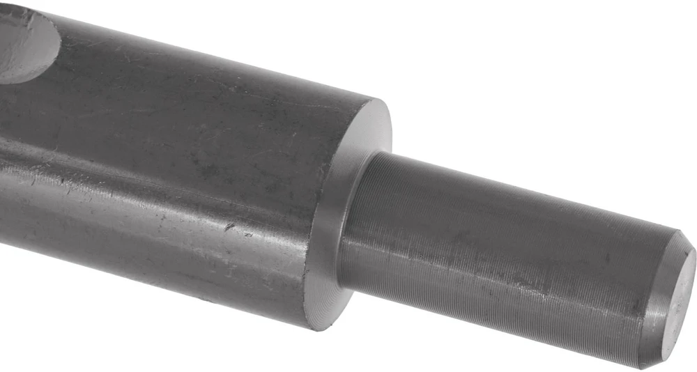 „Tvardy“ grąžtas. Juodo ir aukso spalvos HSS metalo grąžtas, apvalus 20,00 mm (1/25/50).