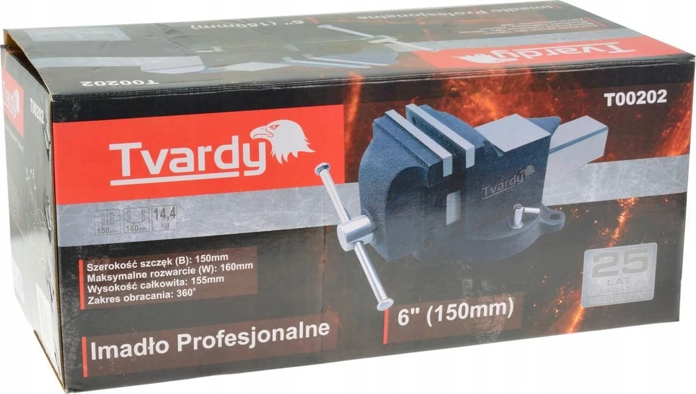 Tvardy Profesionalūs veržtuvai 6'' (150mm) 25GW (1)