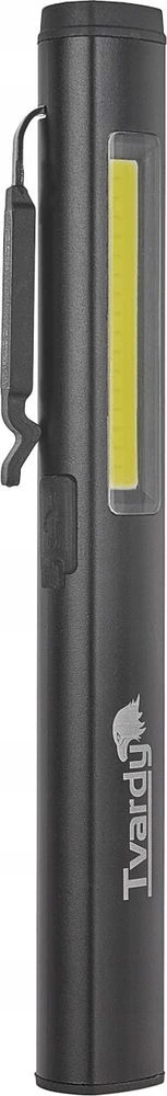 Tvardy Magnet LED COB tikrinimo dirbtuvių lempa 5W + 3W UV lazeris 800mAh 400lm IP44 (100)