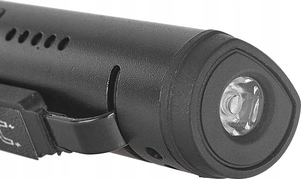 Tvardy Magnet LED COB tikrinimo dirbtuvių lempa 5W + 3W UV lazeris 800mAh 400lm IP44 (100)