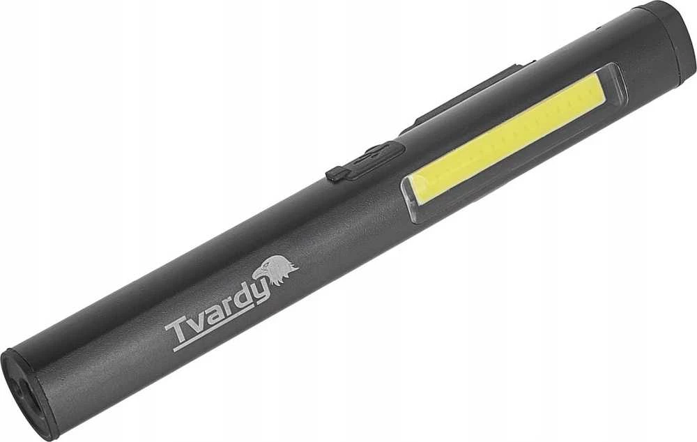 Tvardy Magnet LED COB tikrinimo dirbtuvių lempa 5W + 3W UV lazeris 800mAh 400lm IP44 (100)