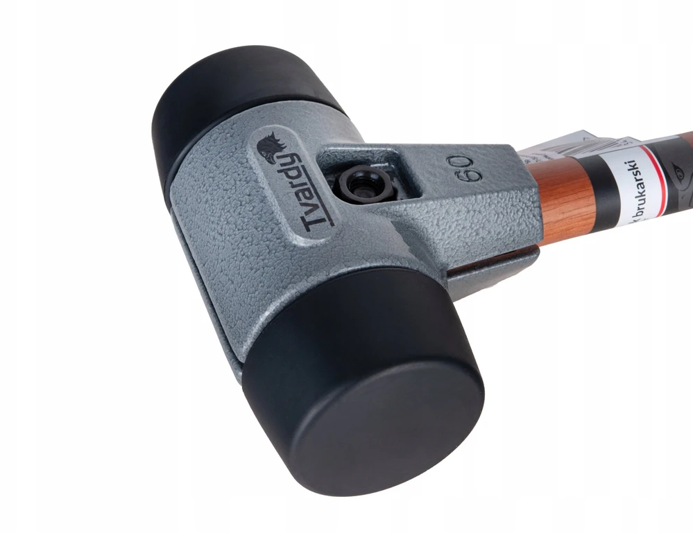 Tvardy Mūrininko plaktukas su minkštu muštuku 60mm (6/24)