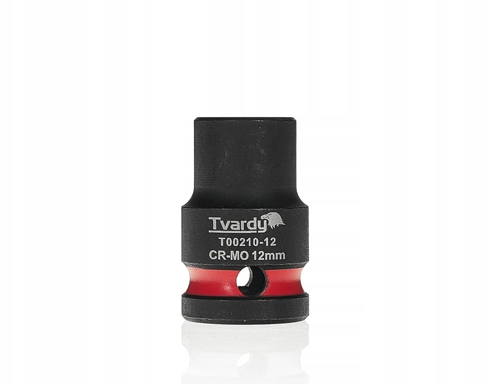 Tvardy Smūginė galvutė 1/2'' 6-kampė 12mm CR-MO (10/200)