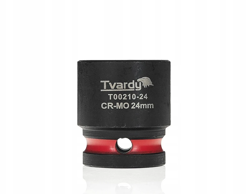 Tvardy Smūginė galvutė 1/2'' 6-kampė 24mm CR-MO (10/100)