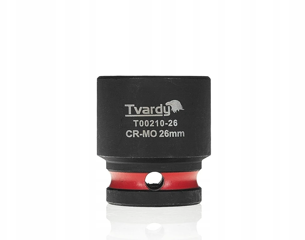 Tvardy Smūginė galvutė 1/2'' 6-kampė 26mm CR-MO (10/60)
