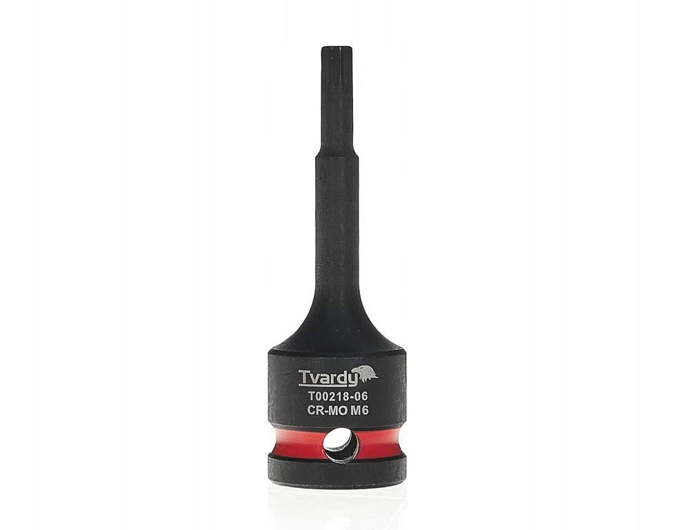 Tvardy Užmaiga smūginė SPLINE 1/2'' M6 CR-MO (10/100)