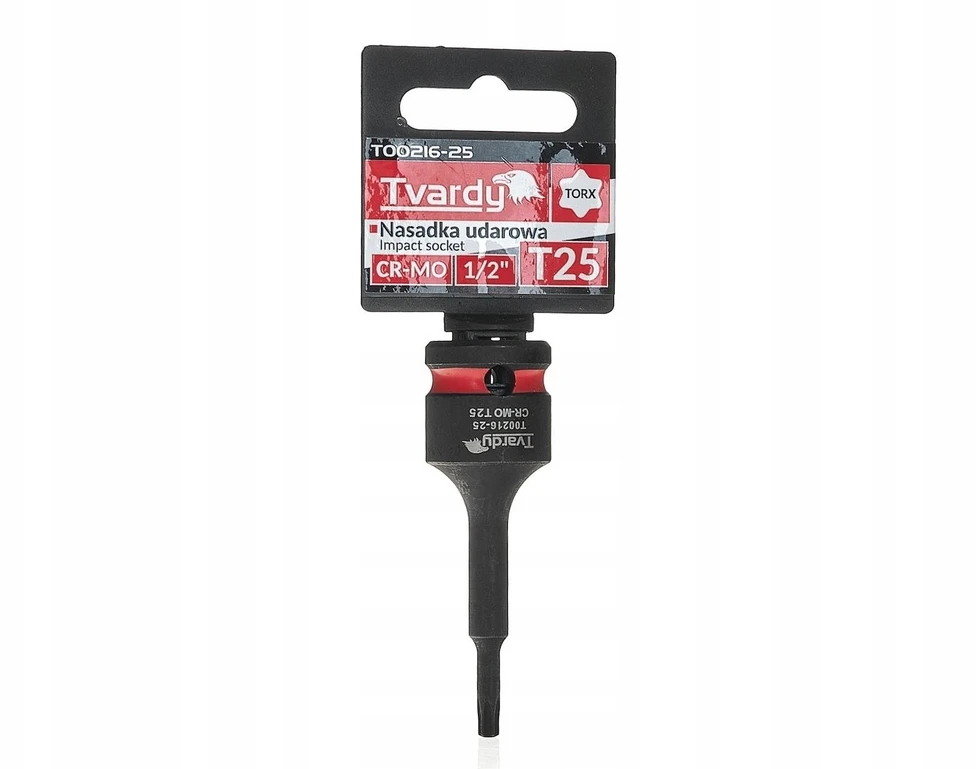 Tvardy Smūginis antgalis TORX 1/2'' T25 CR-MO (10/100)