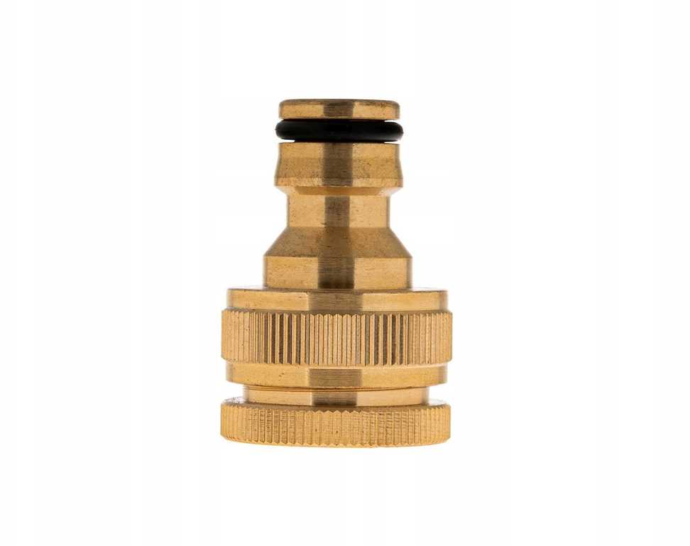 Tvardy Jungtis čiaupui 3/4'' su redukcija 1/2'' BRASS-LINE (10/80)