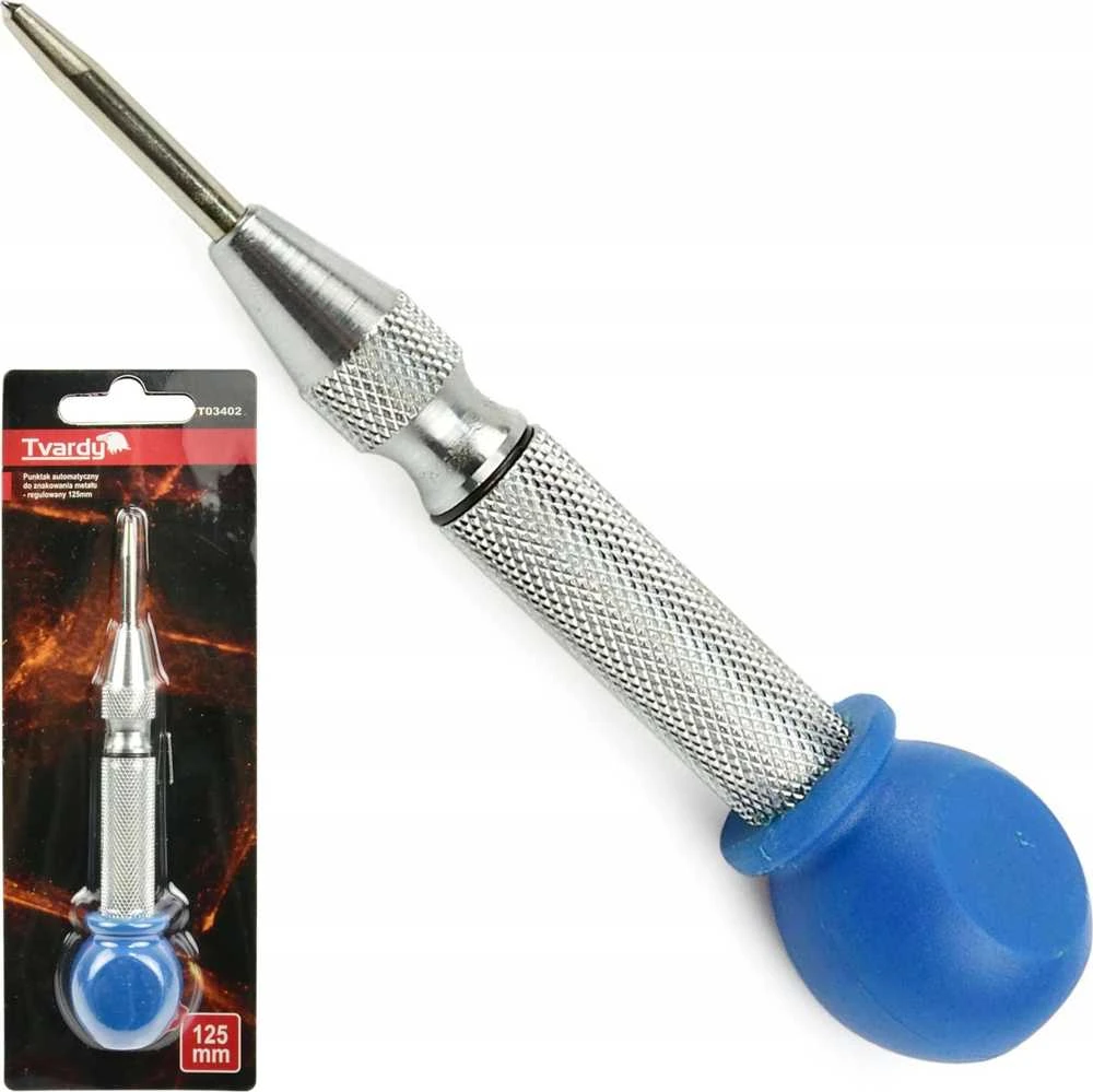 „Tvardy“ automatinis metalo žymėjimo perforatorius – reguliuojamas 125 mm (120)