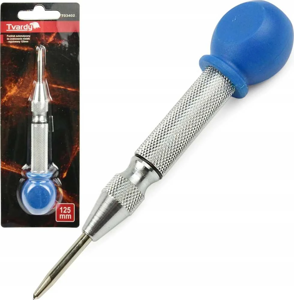 „Tvardy“ automatinis metalo žymėjimo perforatorius – reguliuojamas 125 mm (120)
