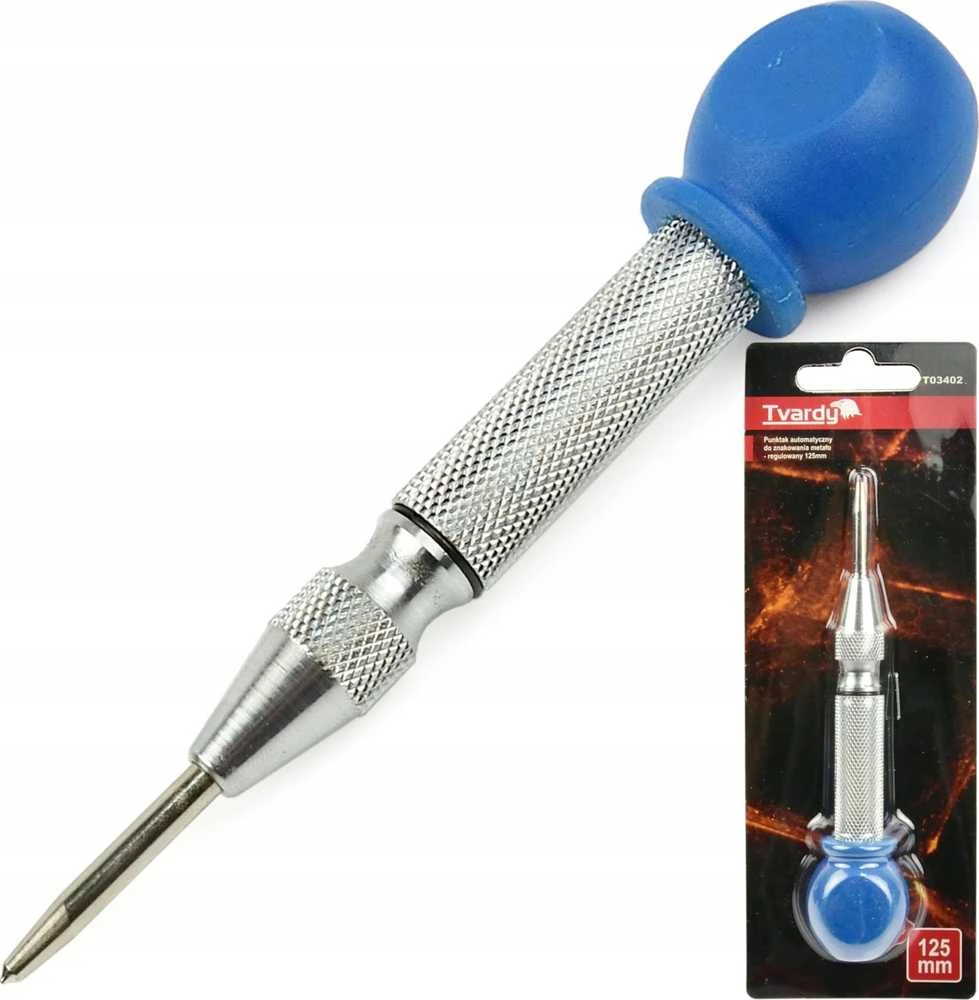 „Tvardy“ automatinis metalo žymėjimo perforatorius – reguliuojamas 125 mm (120)