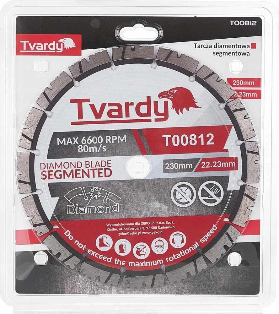 Tvardy segmentuotas deimantinis diskas 230x12x22,23 mm (25)