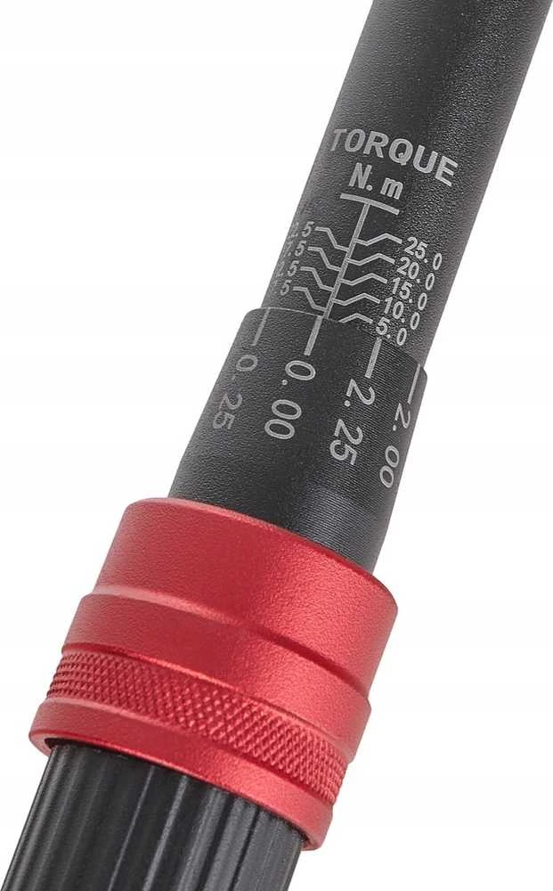 Tvardy Veržliarakčio raktas su dinamometru 1/4'' 5-25Nm (20)
