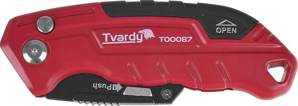 Tvardy sulankstomas peilis FASTFOLD su trapecijos ašmenimis 60x19x0,6mm SK2H TVARDY (10/60)