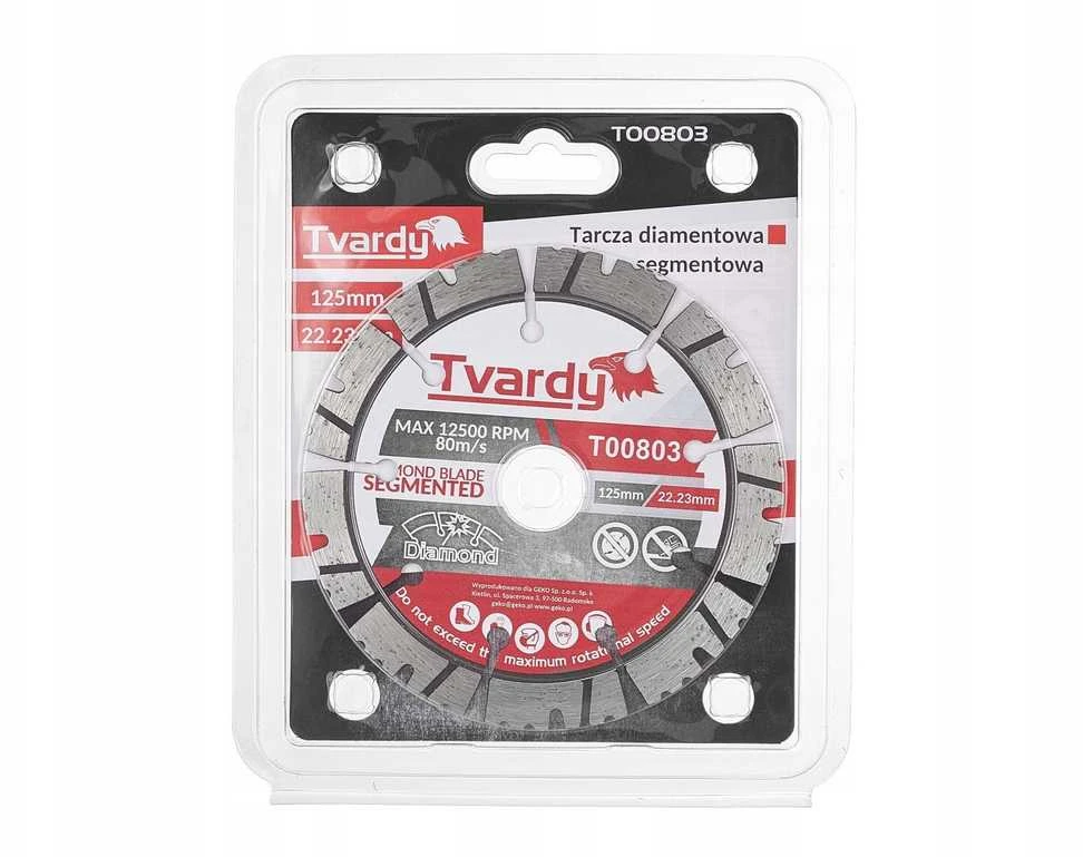 Tvardy Deimantinis segmentinis diskas 125x12x22.23mm (50)