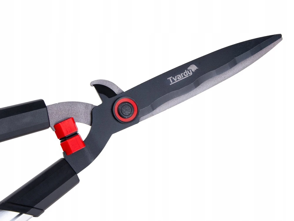 Tvardy Teleskopinės gyvatvorės žirklės su banguotu ašmeniu 735-865mm PTFE (6/12)
