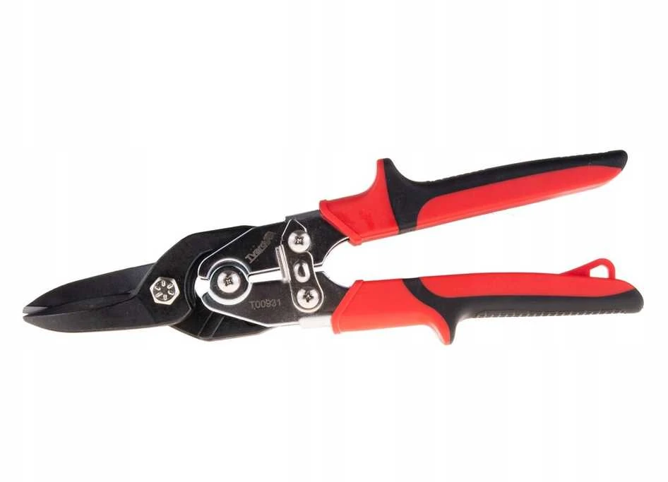 Tvardy Žirklės metalo lakštui pjauti tiesios 250mm CrV (6/48)