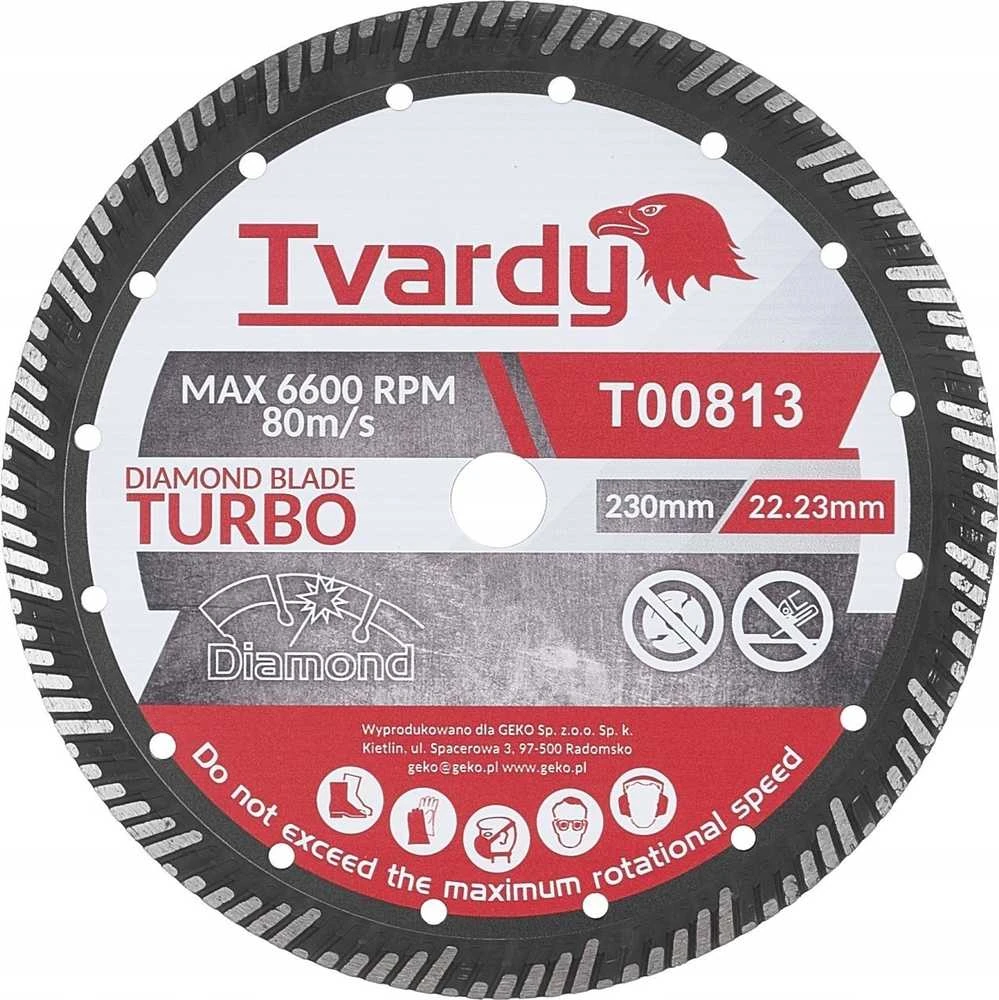 Tvardy Turbo deimantinis diskas 230x15x22,23mm (25)
