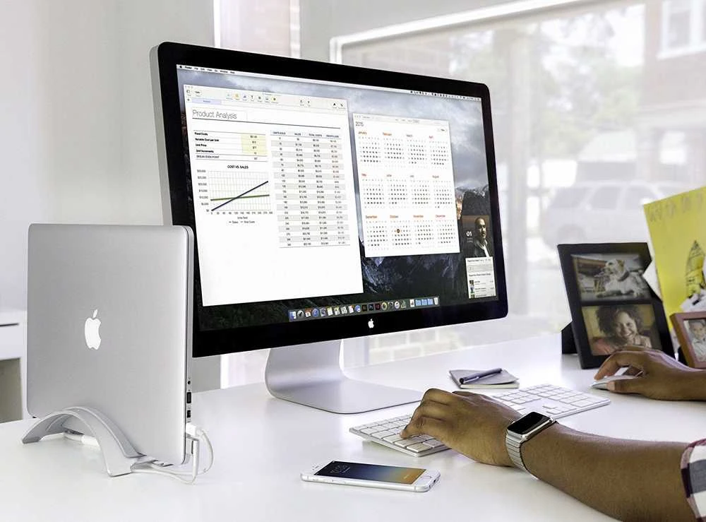 „Twelve South BookArc“, skirta „MacBook“ (sidabrinis)