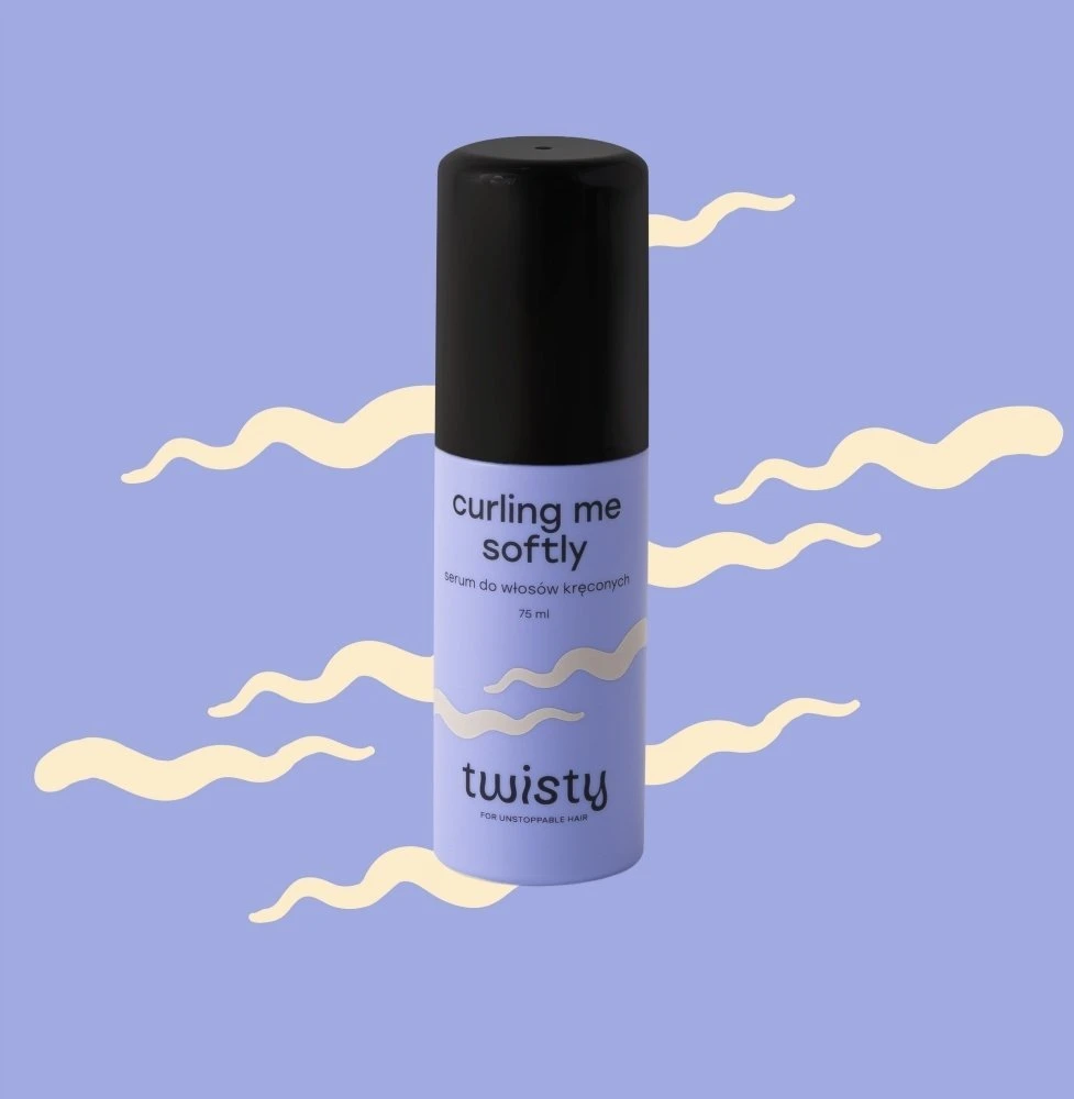 Twisty Pets Curling Me Softly serumas garbanotiems plaukams 75ml