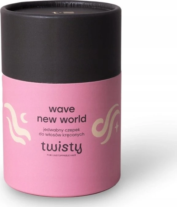 Twisty Pets TWISTY_Wave New World šilkinė kepurė garbanotiems plaukams Multi