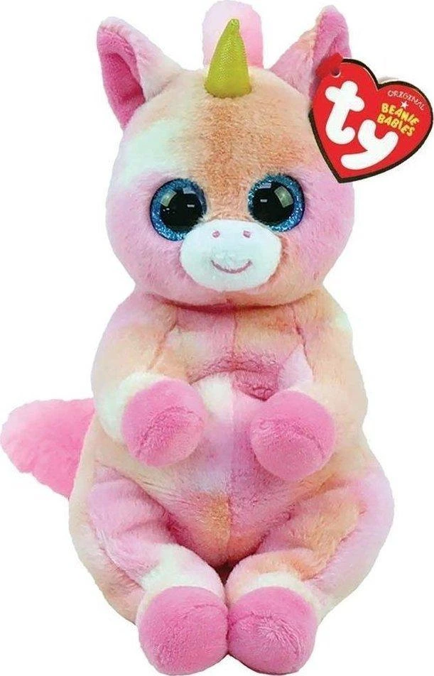 TY Pliušinis žaislas - vienaragis, 15 cm aprašymas - Prekės nuotrauka