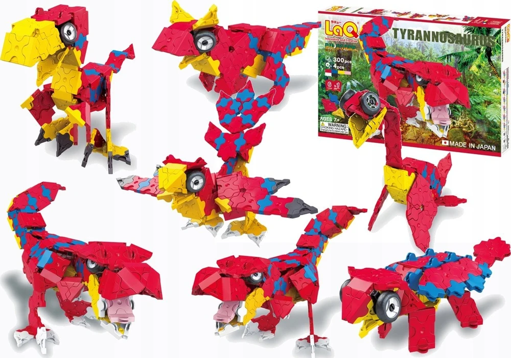 Konstruktorius LaQ „Dinosaur World Tyrannosaurus”