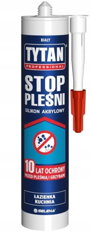 Tytan AKRILINIS SILIKONINIS PELĖSIŲ LAIKIKLIS 280ML BALTA