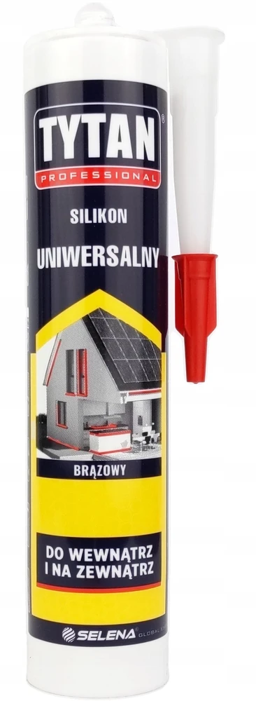 Tytan UNIVERSALUS SILIKONINIS TITANIUM 280ML RUDAS