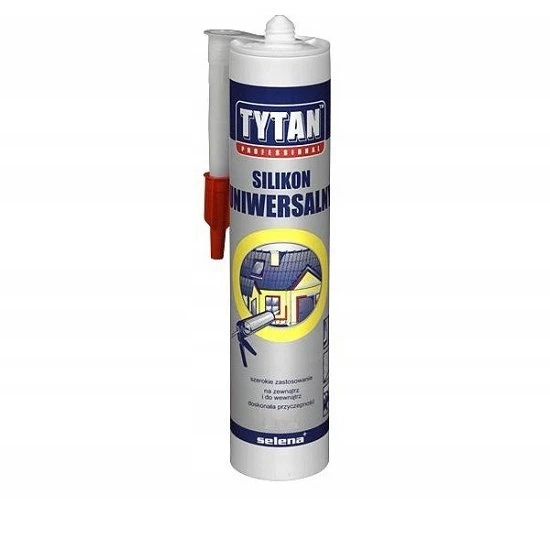 Tytan UNIVERSALUS SILIKONINIS TITANIUM 280ML RUDAS