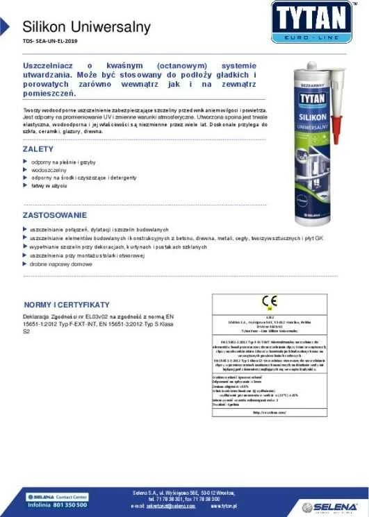 Tytan ŠVIESTUVŲ TYTAN EURO-LINA 280ML BIRŽELIO
