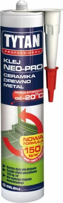 Tytan Tvirtinimo klijai 310 ml titano neopreno
