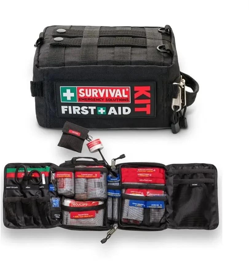 Tzmo Apteczka Survival First Aid Kit Medium (CS-SFAK-BLK-M)