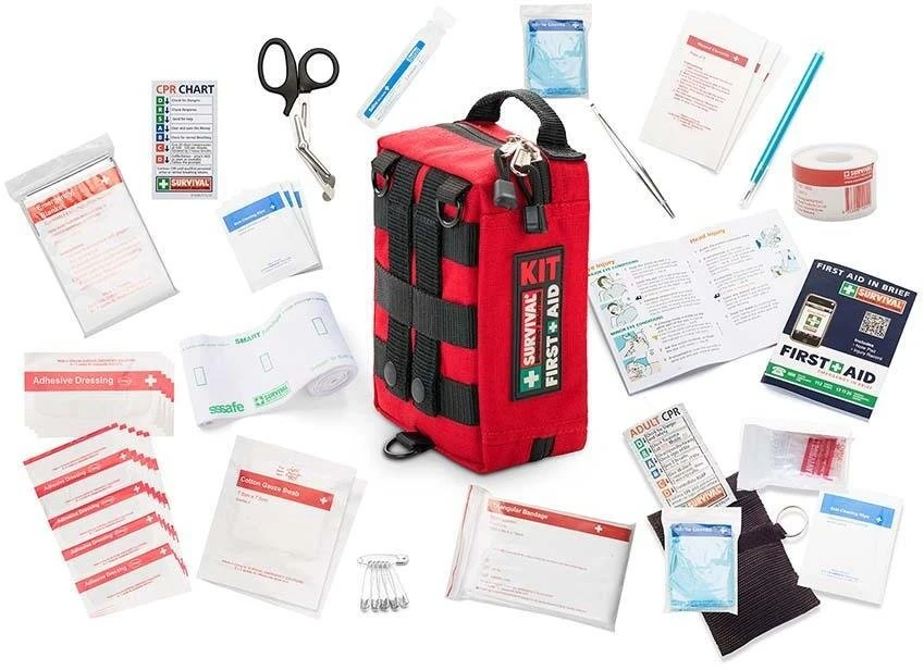 Tzmo Pirmosios pagalbos vaistinėlė SURVIVAL Handy First Aid KIT