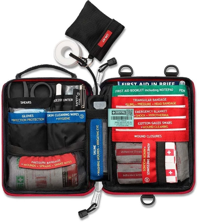Tzmo Pirmosios pagalbos vaistinėlė SURVIVAL Handy First Aid KIT