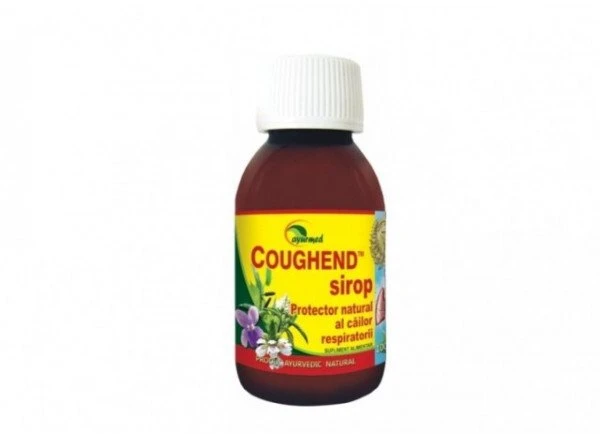 Tzmo Ayurmed, Coughend, With Sugar, Anti-Dry Cough, Syrup, 100 ml Unisex