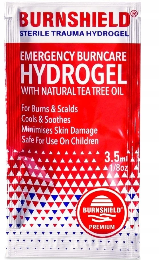 Tzmo Nudegimų gydymas Burnshield hidrogelis 3,5 ml sterilus nudegimų pleistras (871001)